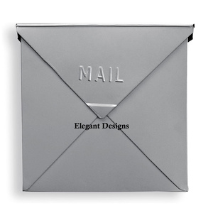 Hộp Thư Treo Tường Bằng Kim Loại Tráng Bột Màu Hồng Thiết Kế Sáng Tạo Handmade Hộp Thư Chất Lượng Hàng Đầu Bán Buôn Hộp Thư Ưa Thích - Product Image 6