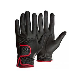 Vente en gros 2023 Gants d'équitation légers en cuir de vachette véritable de haute qualité pour l'hiver pour l'équitation - Product Image 1