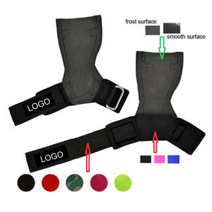 Empuñaduras de cuero para gimnasia personalizadas, protectores de Palma de cuero, tipo de levantamiento de pesas, correas de levantamiento de pesas - Product Image 6