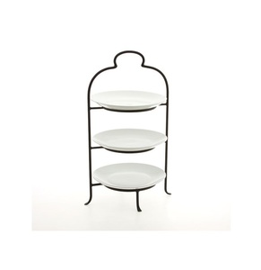 Soporte redondo clásico para servir pasteles de metal, servidor de pasteles decorativos de boda para decoración del hogar, soporte para pasteles de proveedores indios - Product Image 6