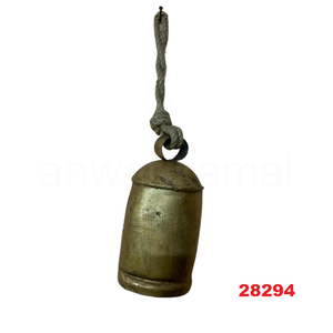 Antique Metal Hanging <b>Cow</b> <b>Bell</b> - Product Image 1