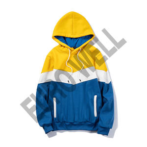 Pull-over doublé en coton 100% de haute qualité pour hommes, vêtements d'extérieur en polaire avec logo personnalisé, sweats à capuche imprimés, vêtements de yoga tricotés pour l'hiver - Product Image 1