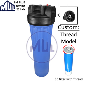 Carcasa de filtro de agua KBB20, 20 ", grande, azul, BB, gran diámetro - Product Image 6