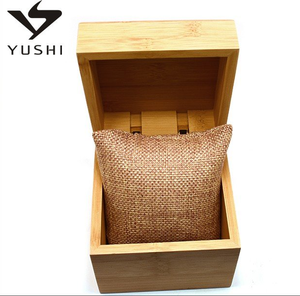 Custom cheap wood watch box with brand information box display stand for watch