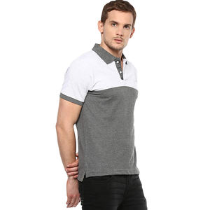 OEM en blanco 65% de algodón y 35% de poliéster liso camisa de polo diseño personalizado de su propio logotipo de marca de manga corta - Product Image 4