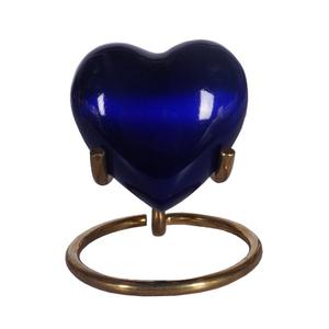 โกศรูปหัวใจสำหรับเก็บอัฐิ โกศรูปหัวใจสำหรับเก็บอัฐิพร้อมฐานทองเหลือง โกศรูปหัวใจดีไซน์พิเศษสำหรับเก็บอัฐิและเป็นที่ระลึก - Product Image 6