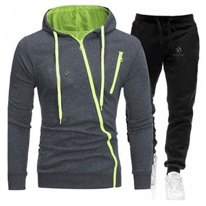 Unisex Custom Logo Printed Pattern Men's Sportswear <b>Hoodie</b> Sets Fleece Long Sleeve Tracksuit Plus Size Breathable Adults <b>Summer</b> - Product Image 2