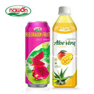 Jus de fruits Dragon rouge en boîte, 500ml, 10 pièces, bouteille en plastique, poudre de jus de fruits, avec spray - Product Image 1