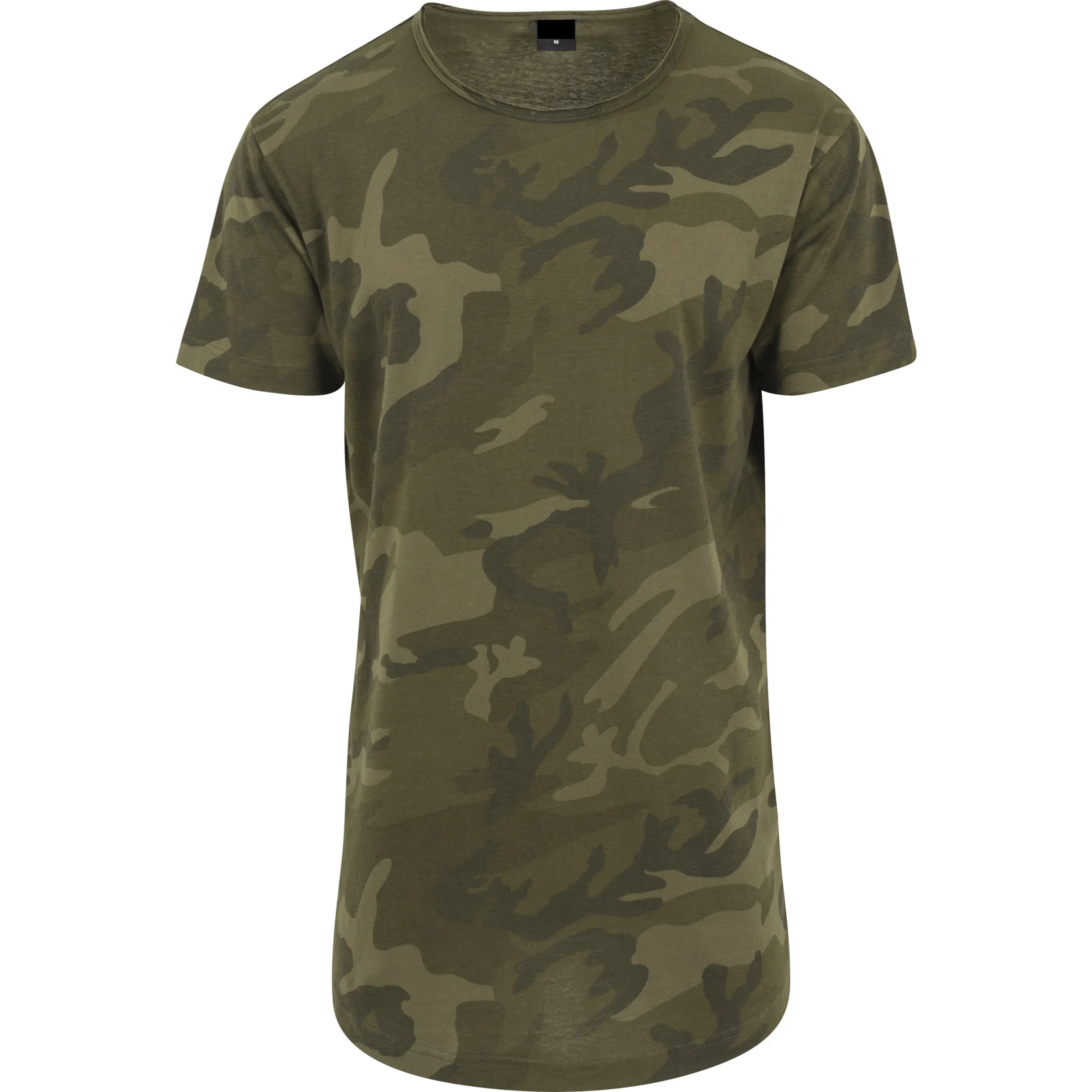 Atacado Novo Design de Alta Qualidade Casual Wear Camo Impresso T Camisa Verde Exército impresso T shirts Casuais para homens