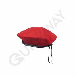 Bérets de cérémonie, échantillons gratuits, bérets de cérémonie de haute qualité, bérets en laine colorés personnalisés - Product Image 4