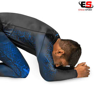 Camisa de compresión Rash Guard de secado rápido para hombres con estilo, ropa práctica de Fitness para MMA y entrenamiento físico - Product Image 4