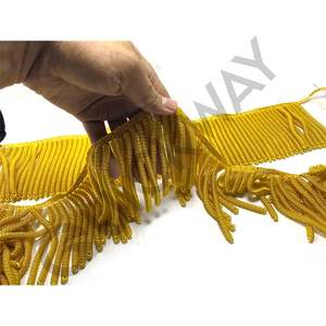 Ventas calientes 2024 Borlas y flecos decorativos de lingotes de oro de algodón al por mayor Otros diseños de color para uso en prendas de vestir - Product Image 2