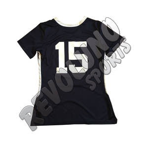 Femmes Racerback Uniforme de crosse de haute qualité Ensemble vierge pour femmes Design Vente en gros Nouvelle arrivée Sublimation Lacrosse Jersey Durable - Product Image 3