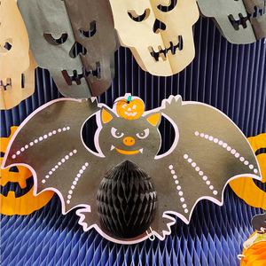 Decoración Colgante de Murciélagos para Halloween, Adorno de Plástico Recortado con Diseño de Dibujos Animados para Fiestas de Halloween - Product Image 2