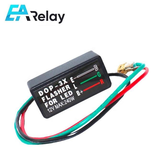 DOP-3X LED Turn signal Effectively Eliminates Fast Flashing Warning Function Flashing Relay