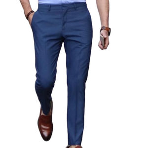 High Quality 4 Way Stretchable New Design Top Selling Soft Comfortable Breathable <b>Men's</b> Clothing Formal Trouser <b>Pants</b> for <b>Men</b> - Product Image 1