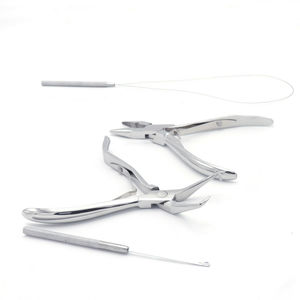 OEM Custom Logo Hair <b>Extension</b> Pliers Micro Ring Link <b>Bead</b> Opener Tool Kit Plier Beading Set - Product Image 2