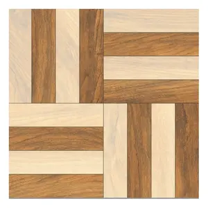 Low Price New Model Square Textured Porcelain Wooden Look Marbles Flooring Tiles Price in Tanzania