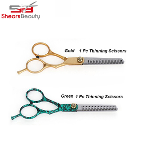 Ciseaux amincissants de coiffeur professionnels en acier inoxydable tranchants avec pointe émoussée pour tous les types de cheveux outil de beauté - Product Image 4