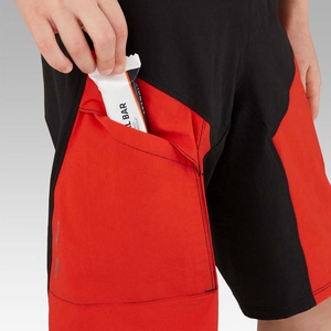 Mens <b>Cycling</b> Bib Bermuda <b>Shorts</b> Breathable <b>Padded</b> Quick Dry Thermal Color Block Polyester/Cotton All Day Winter Bicycle Riding - Product Image 6