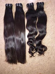 High Quality Virgin Indian Remy Grade Human Hair Extensions Machine Double Weft Weaving Hair <b>Top</b> Graded Source All Colors - Product Image 3