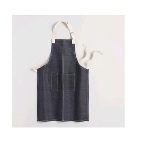 Delantal con certificado GOTS 100% algodón orgánico camarera servidor delantal para estilista restaurante Chef regalo diseño personalizado - Product Image 1