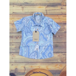 Ropa de manga corta para niños, Camisa de algodón orgánico - Product Image 3