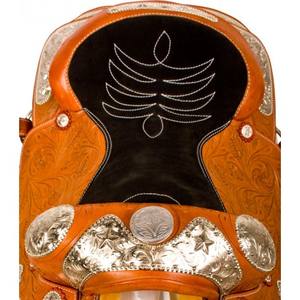 Selle Western en cuir véritable de haute qualité, quincaillerie en acier inoxydable, design personnalisable, fournitures équestres haut de gamme, vente en gros - Product Image 6