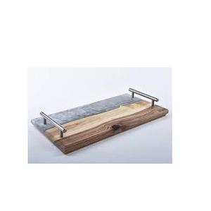 100% <b>Epoxy</b> <b>Resin</b> Serving Fruit Tray Wooden and <b>Resin</b> Tray Silicone <b>Resin</b> with Customized Size and Hot Sale Handle - Product Image 5