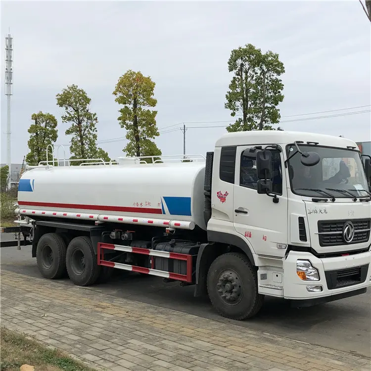 Bowser Truk Air DONGFENG, Truk Tangki Air 6*4 20000 Liter untuk Dijual Di Dubai