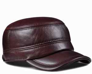 Custom Fashion <b>Men</b> <b>Baseball</b>-<b>Cap</b> Hat Wholesale Leather-<b>Caps</b> With Customized Logo - Product Image 3
