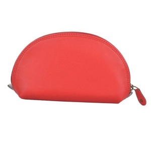 Bolsa de cosméticos con cremallera de cuero genuino, tamaño personalizado, para viaje - Product Image 2