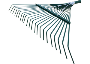 GR-P15T722 Adjustable Metal <b>Garden</b> Rake 15 teeth Broom Rake with handle - Product Image 5