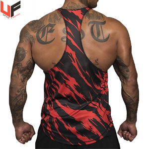 Gran oferta de verano, camisetas de gimnasio sin costuras hechas a medida para hombres, camisetas sin mangas con logotipo para hombres, Camisetas interiores, chaleco con tirantes - Product Image 4