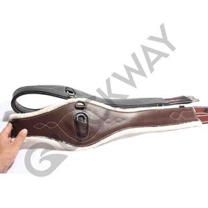 Circonférence de cheval occidentale professionnelle en cuir véritable - Product Image 3