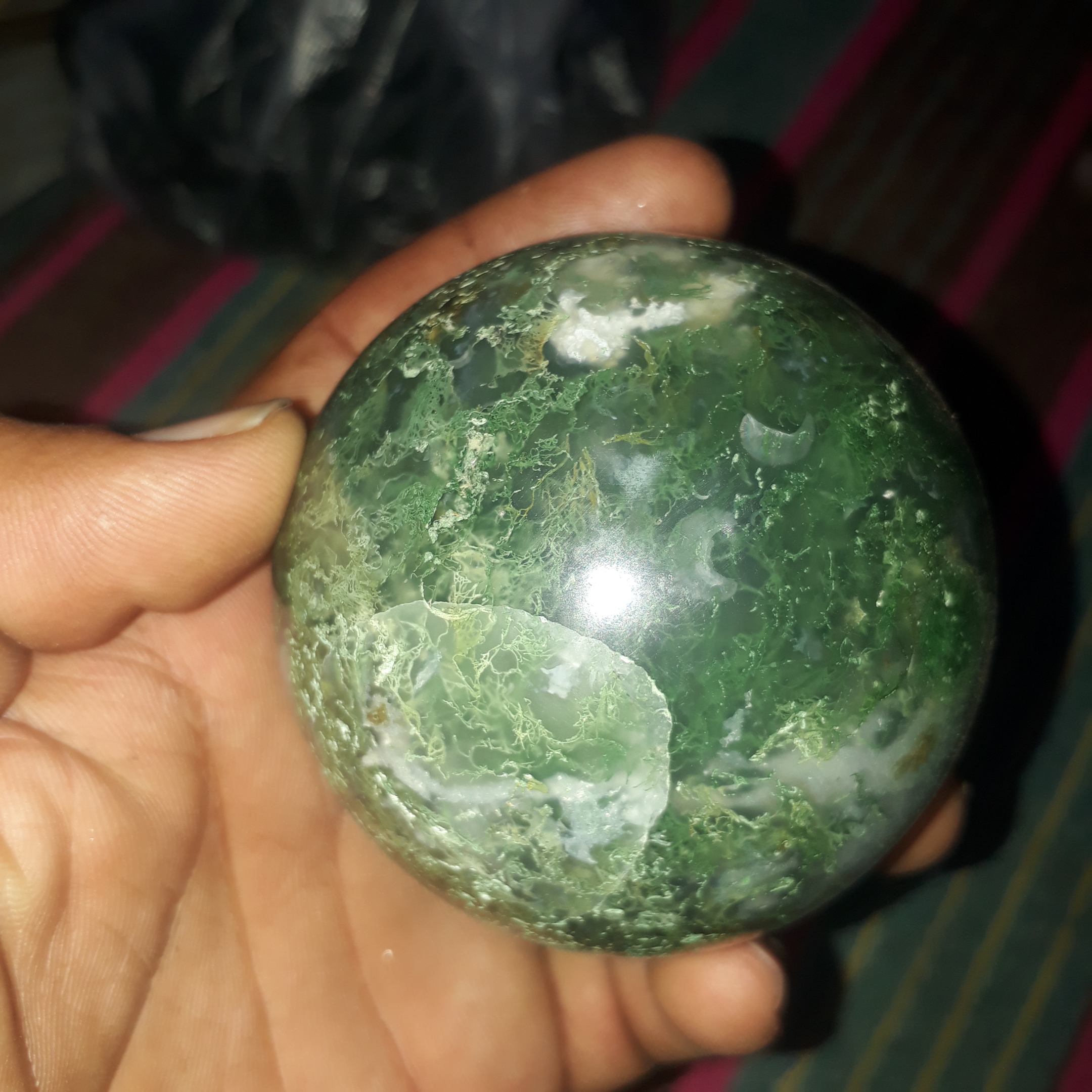 สีเขียว