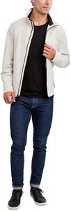 Chaqueta cortavientos con cremallera completa y logotipo personalizado para Hombre | Chaqueta impermeable transpirable para deportes al aire libre de otoño e invierno - Product Image 2