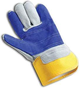 Guantes de trabajo de cuero XL con revestimiento de látex Anti-corte y antideslizante Guantes de seguridad de alambre eléctrico industrial resistentes al agua - Product Image 6