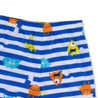 Ensemble pyjama 3 pièces pour enfants garçons été dessin animé confortable ignifuge 100% coton personnalisé OEM sublimation tout-petit