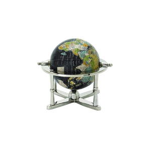 Globe terrestre décoratif en métal Replicartz IQ-TI-12, éducatif pour enfants, adultes, école, maison, bureau - Product Image 1