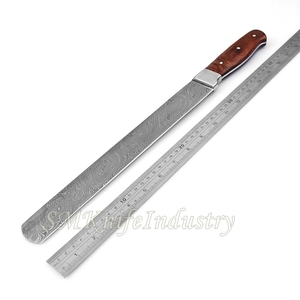 มีดหยักขนมปังอัพเกรดด้วยมีดโกนเหล็ก1095N คมหยักขอบกว้าง-ตัดขนมปังเหมาะสำหรับการหั่นโฮมเมด (Smk1655) - Product Image 2