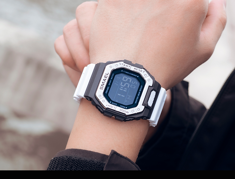 Best selling digital watch for kids colorful SMAEL 8059 fashion water resistance sport watch children
