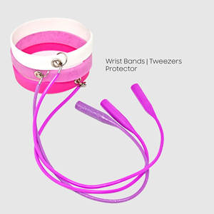 Pince à épiler d'extension de cils de haute qualité porte-pince de protection pour artiste de cils utiliser Bracelet en Silicone pour pince à épiler - Product Image 1