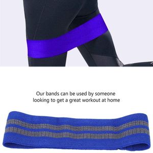 Vente en gros de bandes de hanche en coton à résistance élevée, ensemble personnalisable pour l'entraînement de fitness en salle de sport, exercice de cercle et de boucle - Product Image 5