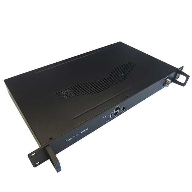 OTV-PR16 Satellite TV Headend FTA 16 DVB S2 S2X to IP Gateway Decoder SPTS MPTS UDP Multicast Professional Receiver