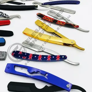 New Professional Barber Razor Straight Razor Chất Lượng Cao Với Nhãn Hiệu Riêng Top Bán Barber Razor