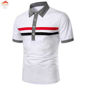 2025 coton personnalisé pour hommes pour polos t-shirts compressé et grande taille avec tissu tricoté avec logo personnalisé - Product Image 6