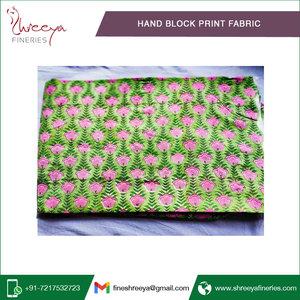 ผ้าคอตตอนพิมพ์ลายสไตล์อินเดียเนื้อผ้าคอตตอน100% - Product Image 6