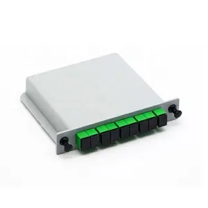 KEXINT GPON-Divisor LGX de fibra óptica PLC, chasis de Cassette con 2 ranuras de aluminio