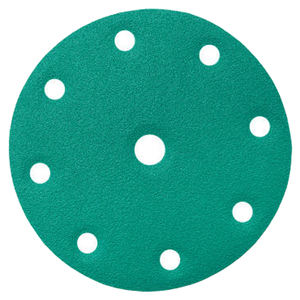 Disques abrasifs, grain 40, 8 trous, support anti-poussière, 20 pièces - Product Image 4